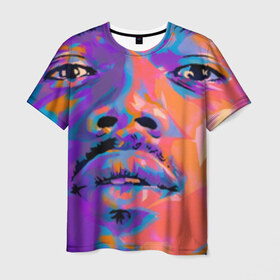 Мужская футболка 3D с принтом Richard Kern в Екатеринбурге, 100% полиэфир | прямой крой, круглый вырез горловины, длина до линии бедер | rap | richard kernрэп | музыка
