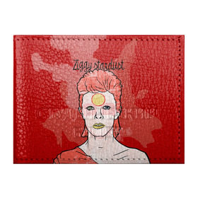 Обложка для студенческого билета с принтом Ziggy Stardust в Екатеринбурге, натуральная кожа | Размер: 11*8 см; Печать на всей внешней стороне | bowie | david | ziggy stardust | боуи | дэвид | музыкант | певец | рок