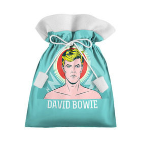 Подарочный 3D мешок с принтом David Bowie в Екатеринбурге, 100% полиэстер | Размер: 29*39 см | Тематика изображения на принте: bowie | david | боуи | дэвид | музыкант | певец | рок