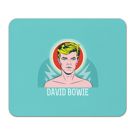 Коврик прямоугольный с принтом David Bowie в Екатеринбурге, натуральный каучук | размер 230 х 185 мм; запечатка лицевой стороны | bowie | david | боуи | дэвид | музыкант | певец | рок