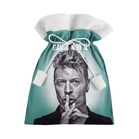 Подарочный 3D мешок с принтом Боуи в Екатеринбурге, 100% полиэстер | Размер: 29*39 см | Тематика изображения на принте: bowie | david | боуи | дэвид | музыкант | певец | рок