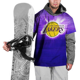 Накидка на куртку 3D с принтом Los Angeles Lakers в Екатеринбурге, 100% полиэстер |  | Тематика изображения на принте: basketball | la | lakers | los angeles | nba | баскет | баскетбол | баскетбольный | лейкерс | нба | спорт
