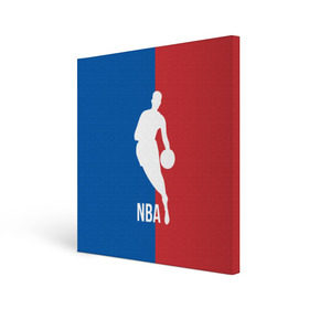 Холст квадратный с принтом Эмблема NBA в Екатеринбурге, 100% ПВХ |  | Тематика изображения на принте: basketball | nba | баскет | баскетбол | баскетбольный | нба | спорт | эмблема