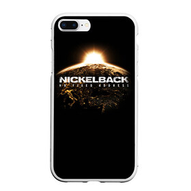 Чехол для iPhone 7Plus/8 Plus матовый с принтом Nickelback в Екатеринбурге, Силикон | Область печати: задняя сторона чехла, без боковых панелей | nickelback | группа | никельбэк | рок