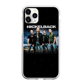 Чехол для iPhone 11 Pro Max матовый с принтом Nickelback в Екатеринбурге, Силикон |  | nickelback | группа | никельбэк | рок