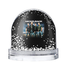 Водяной шар с принтом Nickelback в Екатеринбурге, Пластик | Изображение внутри шара печатается на глянцевой фотобумаге с двух сторон | nickelback | группа | никельбэк | рок