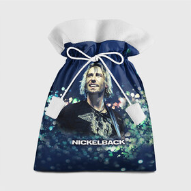 Подарочный 3D мешок с принтом Nickelback в Екатеринбурге, 100% полиэстер | Размер: 29*39 см | nickelback | группа | никельбэк | рок