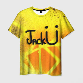 Мужская футболка 3D с принтом Jack U Collection в Екатеринбурге, 100% полиэфир | прямой крой, круглый вырез горловины, длина до линии бедер | diplo | jack u | skrillex