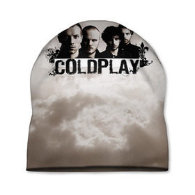 Шапка 3D с принтом Coldplay в Екатеринбурге, 100% полиэстер | универсальный размер, печать по всей поверхности изделия | coldplay | rock | колдплэй | рок