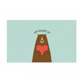 Бумага для упаковки 3D с принтом Медведь с сердцем в Екатеринбурге, пластик и полированная сталь | круглая форма, металлическое крепление в виде кольца | Тематика изображения на принте: 14 февраля | bears | love | love you | валентин | влюбленные | день святого валентина | лав | любовь | медведб | медведи | мишки | подарок девушке | подарок парню