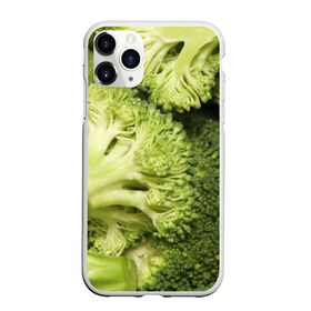 Чехол для iPhone 11 Pro матовый с принтом Брокколи в Екатеринбурге, Силикон |  | vegan | vegetarian | брокколи | будизм | веган | вегетарианство | йога | сыроедение | фитнес