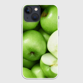 Чехол для iPhone 13 mini с принтом Яблочная в Екатеринбурге,  |  | вегетарианство | яблоко