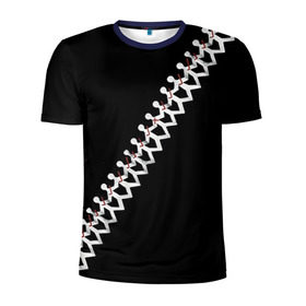 Мужская футболка 3D спортивная с принтом Three Days Grace 9 в Екатеринбурге, 100% полиэстер с улучшенными характеристиками | приталенный силуэт, круглая горловина, широкие плечи, сужается к линии бедра | three days grace