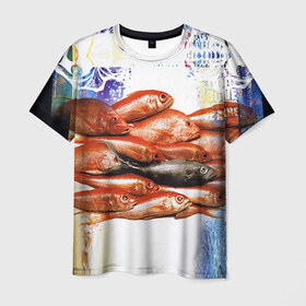 Мужская футболка 3D с принтом Three Days Grace 10 в Екатеринбурге, 100% полиэфир | прямой крой, круглый вырез горловины, длина до линии бедер | x files | малдер | материалы | секретные | скалли