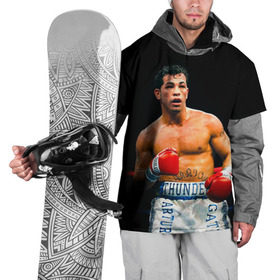 Накидка на куртку 3D с принтом Артуро Гатти в Екатеринбурге, 100% полиэстер |  | boxing | артур гатти | артуро | артуро гатти | бокс | боксер | гатти | спорт