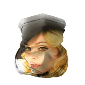 Бандана-труба 3D с принтом Мадонна 2 в Екатеринбурге, 100% полиэстер, ткань с особыми свойствами — Activecool | плотность 150‒180 г/м2; хорошо тянется, но сохраняет форму | madonna | мадонна | музыка