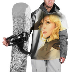 Накидка на куртку 3D с принтом Мадонна 2 в Екатеринбурге, 100% полиэстер |  | madonna | мадонна | музыка