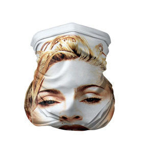 Бандана-труба 3D с принтом Мадонна 3 в Екатеринбурге, 100% полиэстер, ткань с особыми свойствами — Activecool | плотность 150‒180 г/м2; хорошо тянется, но сохраняет форму | madonna | мадонна | музыка