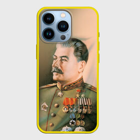 Чехол для iPhone 13 Pro с принтом Сталин 1 в Екатеринбурге,  |  | знаменитости | иосиф сталин | ретро | ссср