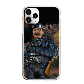 Чехол для iPhone 11 Pro матовый с принтом Сталин 3 в Екатеринбурге, Силикон |  | знаменитости | иосиф сталин | ретро | ссср