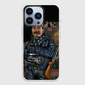 Чехол для iPhone 13 Pro с принтом Сталин 3 в Екатеринбурге,  |  | знаменитости | иосиф сталин | ретро | ссср