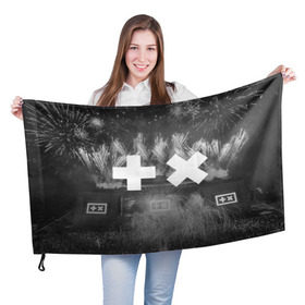 Флаг 3D с принтом Martin Garrix Collection в Екатеринбурге, 100% полиэстер | плотность ткани — 95 г/м2, размер — 67 х 109 см. Принт наносится с одной стороны | 2015 | animals | edm | garrix | martin