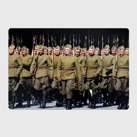 Магнитный плакат 3Х2 с принтом Вооруженные силы СССР в Екатеринбурге, Полимерный материал с магнитным слоем | 6 деталей размером 9*9 см | армия | вооруженные силы россии | парад | рэтро | ссср