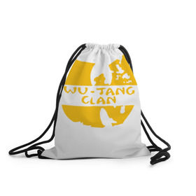 Рюкзак-мешок 3D с принтом Wu Tang Clan в Екатеринбурге, 100% полиэстер | плотность ткани — 200 г/м2, размер — 35 х 45 см; лямки — толстые шнурки, застежка на шнуровке, без карманов и подкладки | method man | tang clan | wu tang clan