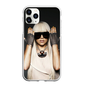 Чехол для iPhone 11 Pro матовый с принтом Lady Gaga в Екатеринбурге, Силикон |  | lady gaga | блондинка | звезда | знаменитость | леди гаага | очки | певица | поп | эпатаж | эпатажная