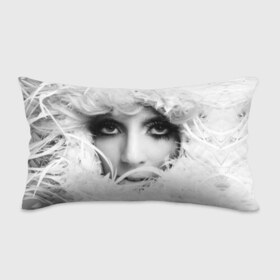 Подушка 3D антистресс с принтом Lady Gaga в Екатеринбурге, наволочка — 100% полиэстер, наполнитель — вспененный полистирол | состоит из подушки и наволочки на молнии | lady gaga | белые | блондинка | звезда | знаменитость | леди гаага | певица | перья | поп | эпатаж | эпатажная