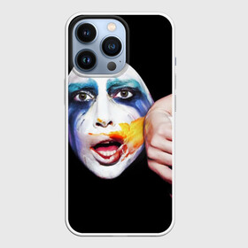 Чехол для iPhone 13 Pro с принтом Lady Gaga в Екатеринбурге,  |  | lady gaga | взгляд | звезда | знаменитость | леди гаага | певица | поп | портрет | эпатаж | эпатажная
