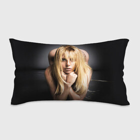 Подушка 3D антистресс с принтом Lady Gaga в Екатеринбурге, наволочка — 100% полиэстер, наполнитель — вспененный полистирол | состоит из подушки и наволочки на молнии | 