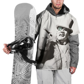 Накидка на куртку 3D с принтом Penguin в Екатеринбурге, 100% полиэстер |  | penguin | комиксы | пингвин