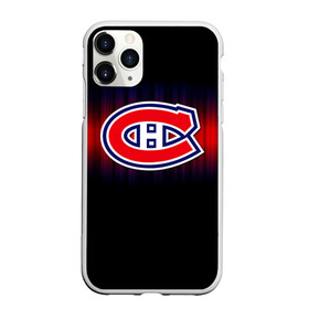 Чехол для iPhone 11 Pro матовый с принтом Монреаль Канадиенс в Екатеринбурге, Силикон |  | Тематика изображения на принте: nhl | монреаль канадиенс | нхл | хоккеист | хоккей