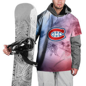 Накидка на куртку 3D с принтом Монреаль Канадиенс 1 в Екатеринбурге, 100% полиэстер |  | nhl | монреаль канадиенс | нхл | хоккеист | хоккей