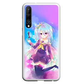 Чехол для Honor P30 с принтом No Game No Life в Екатеринбурге, Силикон | Область печати: задняя сторона чехла, без боковых панелей | neet | no game | no game no life | no life | аниме | без игры нет жизни | игра на выживание | нет жизни | нет игры | нет игры нет жизни | соре | хики | хикикомори | хикки | хиккикомори | широ