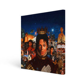 Холст квадратный с принтом Michael Jackson в Екатеринбурге, 100% ПВХ |  | Тематика изображения на принте: майкл джексон