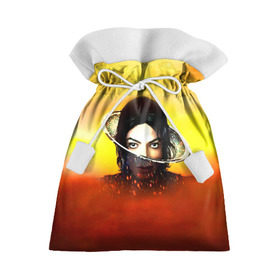 Подарочный 3D мешок с принтом Michael Jackson в Екатеринбурге, 100% полиэстер | Размер: 29*39 см | Тематика изображения на принте: майкл джексон