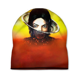 Шапка 3D с принтом Michael Jackson в Екатеринбурге, 100% полиэстер | универсальный размер, печать по всей поверхности изделия | майкл джексон