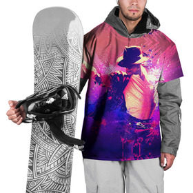 Накидка на куртку 3D с принтом Michael Jackson в Екатеринбурге, 100% полиэстер |  | Тематика изображения на принте: джексон | майкл