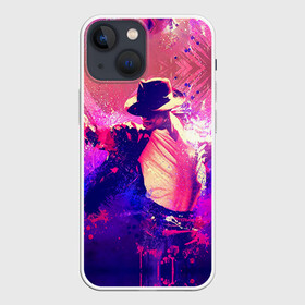 Чехол для iPhone 13 mini с принтом Michael Jackson в Екатеринбурге,  |  | джексон | майкл