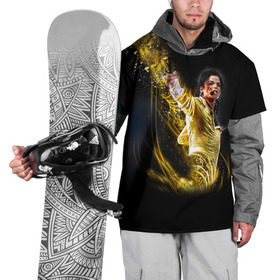 Накидка на куртку 3D с принтом Michael Jackson в Екатеринбурге, 100% полиэстер |  | Тематика изображения на принте: майкл джексон