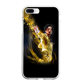 Чехол для iPhone 7Plus/8 Plus матовый с принтом Michael Jackson в Екатеринбурге, Силикон | Область печати: задняя сторона чехла, без боковых панелей | майкл джексон