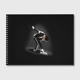 Альбом для рисования с принтом Michael Jackson в Екатеринбурге, 100% бумага
 | матовая бумага, плотность 200 мг. | майкл джексон