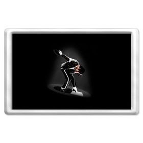 Магнит 45*70 с принтом Michael Jackson в Екатеринбурге, Пластик | Размер: 78*52 мм; Размер печати: 70*45 | Тематика изображения на принте: майкл джексон