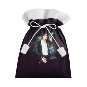 Подарочный 3D мешок с принтом Michael Jackson в Екатеринбурге, 100% полиэстер | Размер: 29*39 см | майкл джексон