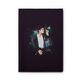 Обложка для автодокументов с принтом Michael Jackson в Екатеринбурге, натуральная кожа |  размер 19,9*13 см; внутри 4 больших “конверта” для документов и один маленький отдел — туда идеально встанут права | майкл джексон