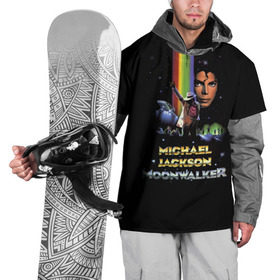 Накидка на куртку 3D с принтом Michael Jackson в Екатеринбурге, 100% полиэстер |  | Тематика изображения на принте: майкл джексон