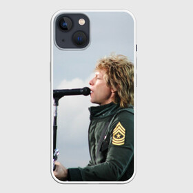 Чехол для iPhone 13 с принтом BON JOVI в Екатеринбурге,  |  | Тематика изображения на принте: bon jovi | burning bridges | david bryan | hugh mcdonald | its my life | tico torres | джон бон джови | дэвид брайан | ричи самбора | тико торрес | хью макдональд