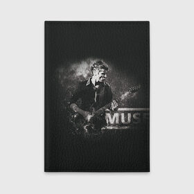 Обложка для автодокументов с принтом Muse в Екатеринбурге, натуральная кожа |  размер 19,9*13 см; внутри 4 больших “конверта” для документов и один маленький отдел — туда идеально встанут права | heavy | metal | muse | rock | trash | альтернатива | метал | рок | хеви
